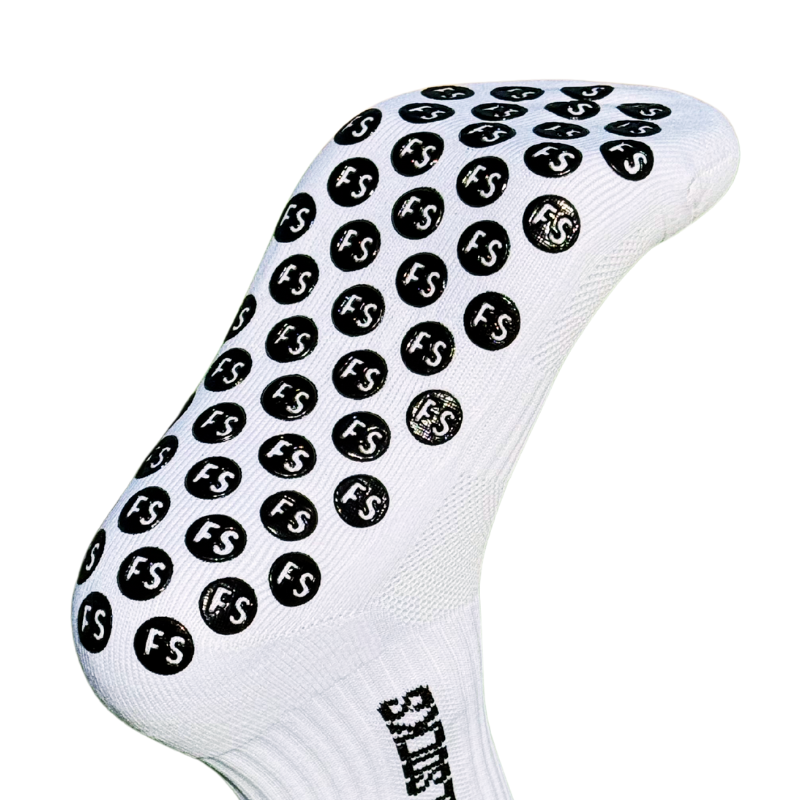 FS Footballsocks Originals Grip Socks White