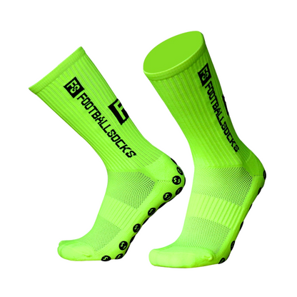 FS Footballsocks Originals Grip Socks Neon Green