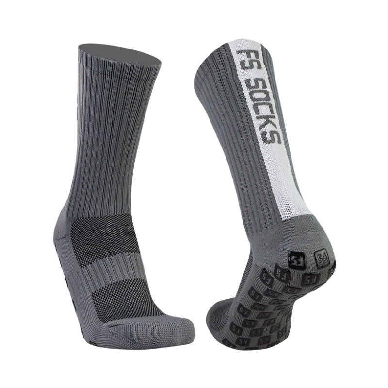 FS Footballsocks Grip Socks FS Socks 2.0 Gray