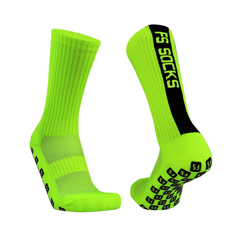 FS Footballsocks Grip Socks FS Socks 2.0 Neon Green