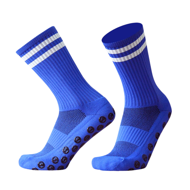 FS Footballsocks Grip Socks FS Stripes Blue