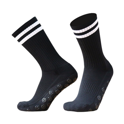 FS Footballsocks Grip Socks FS Stripes Black