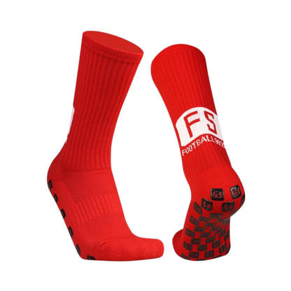 FS Footballsocks Training Red Grip Socks 